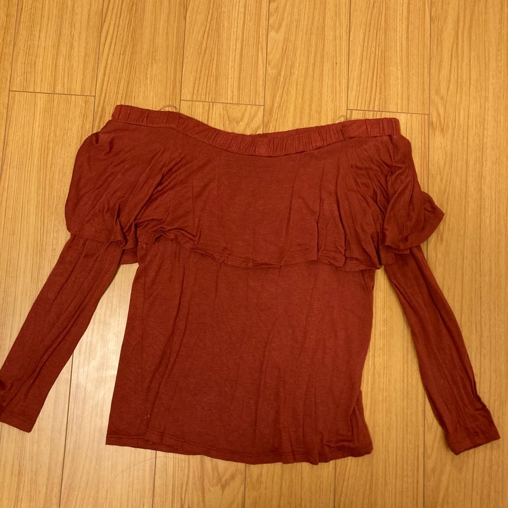 Off the shoulder top.